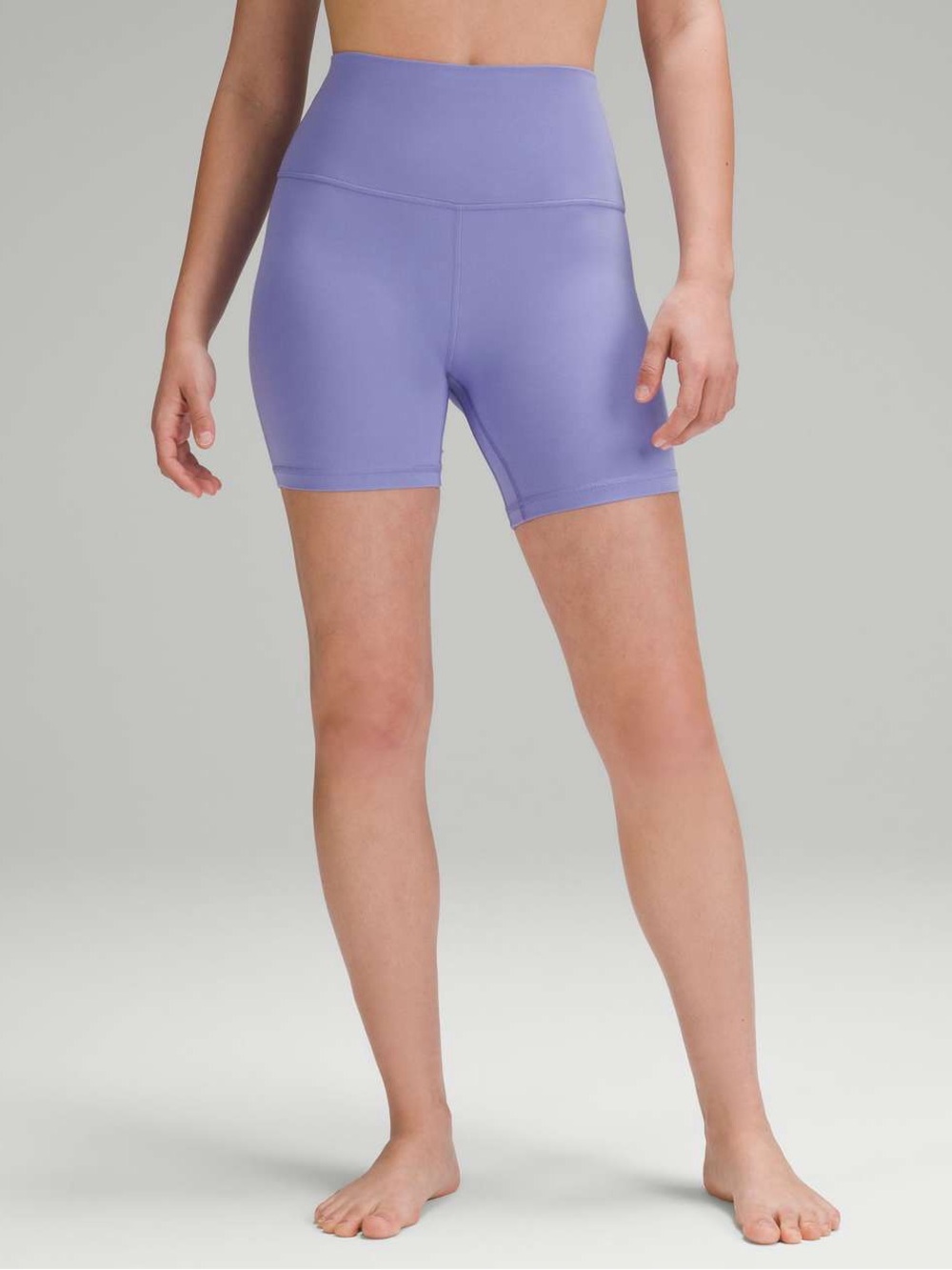 Lululemon Align High Rise Shorts 6" Dark Lavender Purple Nulu Yoga Size 10